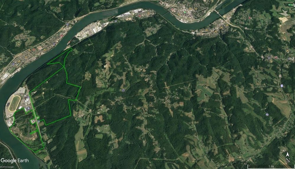 Mountaineer Park Surplus Acreage : Ohio River Blvd, New Cumberland, WV 26047